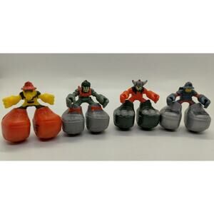 Mattel Matchbox Big Boots Action Figures Lot of 4 Big Feet